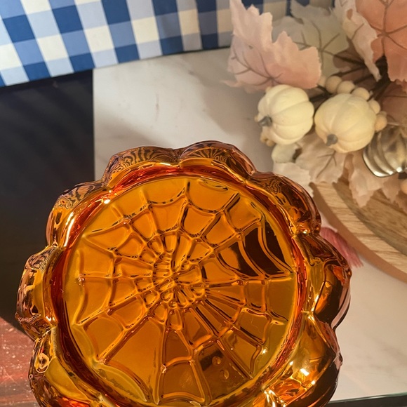 Bath & Body Works Pumpkin Skull 3Wick Candle Holder WALLFLOWER Plug In HALLOWEEN - Picture 2 of 9